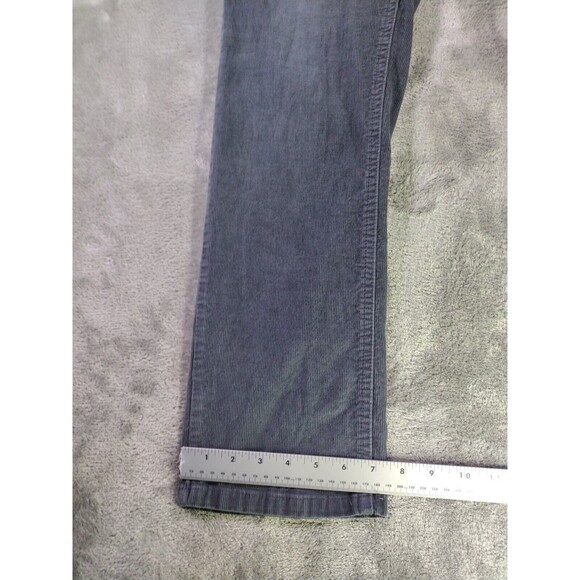 Saks 5th Avenue Active Corduroy Pants Mens 36 x 32 Blue Cotton Stretch Cord - Picture 12 of 16